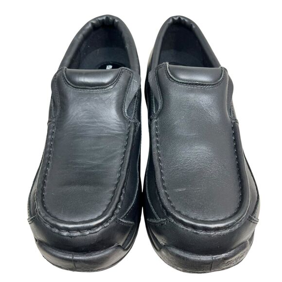 Florsheim Mens Work Shoe Leather XTR Composite Toe Slip Oil Resisting Black 8.5D - Picture 4 of 8